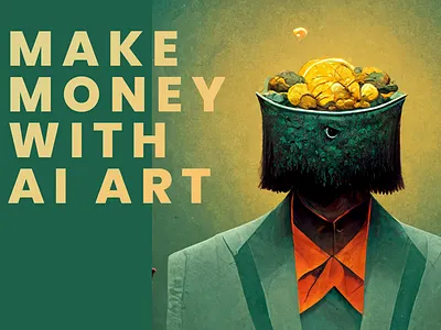 Make Money With AI Art ai illustration