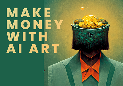 Make Money With AI Art ai illustration