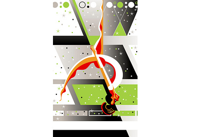 Simone Biles USA Gymnastics Olympics abstract caricature contemporary design editorial gymnastics illustration illustrator logo olympics sports usa vector