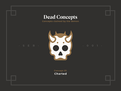 Dead Concept Series art driection branding branding concepts branding design branding inspiration creative director demon design design inspiration icon identity identity design illustration logo logo design mark skull skulls travel vector