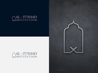 AL - ITTIHAD INSTITUTION branding design graphic design icon illustration logo typography vector