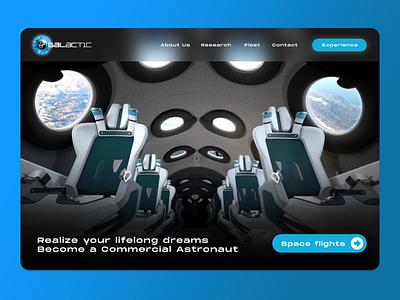 Virgin Galactic - Website UI blue design galactic graphic design logo nasa space space illustration spacex ui ux ui ux design ui design ui ux uidesign uiux user interface virgin web ui website website ui