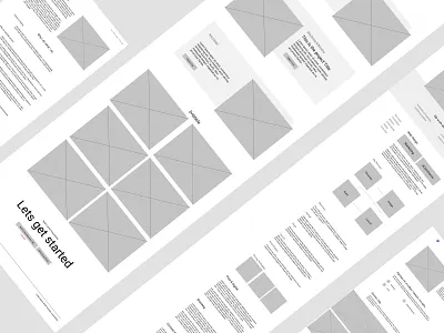 Rusty - Personal Site Wireframe agency design homepage personal portfolio ui web web design website