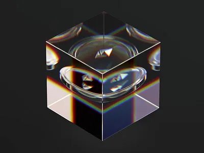 Ethereum Cube 🧊 3d 3d object pack 3d objects app branding c4d cinema 4d clean crypto design finance fintory illustration interface octance render ui user interface ux