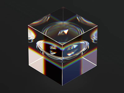 Ethereum Cube 🧊 3d 3d object pack 3d objects app branding c4d cinema 4d clean crypto design finance fintory illustration interface octance render ui user interface ux