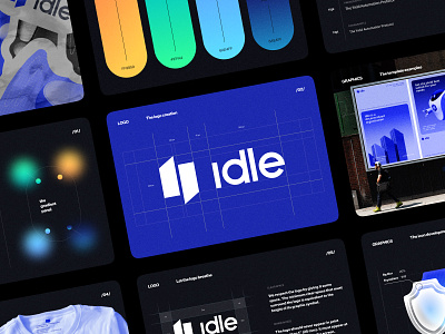 Creating Branding for 'Idle' Crypto Company blockchain landing page crypto agency crypto game crypto landing page crypto ui crypto web ui cryptocurrency website defi landing page nft landing page token landing page web3 gaming landing page web3 landing page web3 website