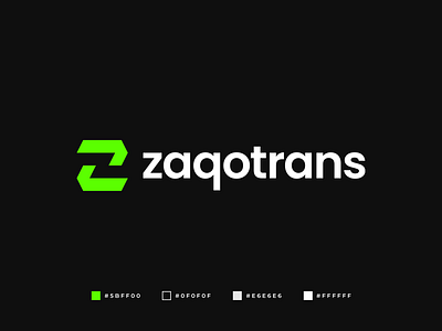 Zaqotrans Logo abstract brand identity branding communication gennady savinov logo design geometric graphic design logistics logo design modern modern logo professional logo quality logo transportation z letter z logo z logomark z symbol