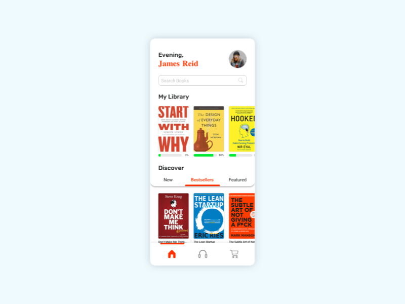 Book Reading App 2020 trends 3d animation app book branding dailyui design graphic design illustration journal logo mobile motion graphics notebook reading ui ux vector