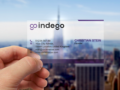 Go Indego Business Card branding busines business card creative creative business card design go indego illustration