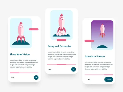 Onboarding UI screen design adobe adobe xd app design figma minimal mobile app onboarding ui prototyping sketch ui ui animation ui design ux ux design