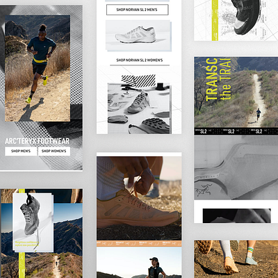 Arc’teryx Norvan SL 2 Launch arcteryx norvan ui ux web design