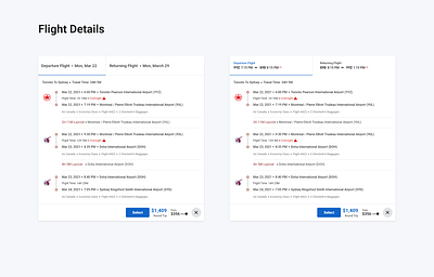 Flight Details cards design details flight travel ui ui design user experience user interface ux ux design