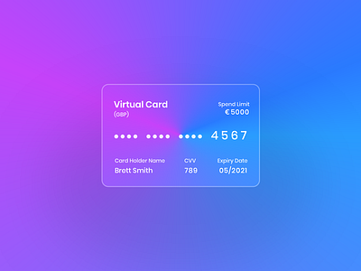 Cards UI branding clean design minimal modern ui ux