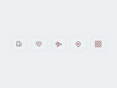 AST - Icons branding clean design flat graphic design icon identity illustration logo ui website design website redesign