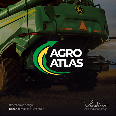 Logo for a supplier of machinery and spare parts for agricultura brand brandbook branding business design gas station logo logotype