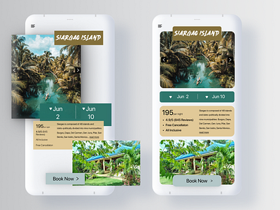 Travel design minimal mobile travel ui ux