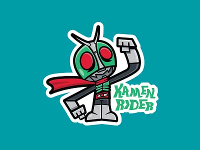 Kamen Rider adobe branding design graphic design icon illustration logo typography ui vector