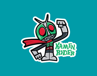 Kamen Rider adobe branding design graphic design icon illustration logo typography ui vector