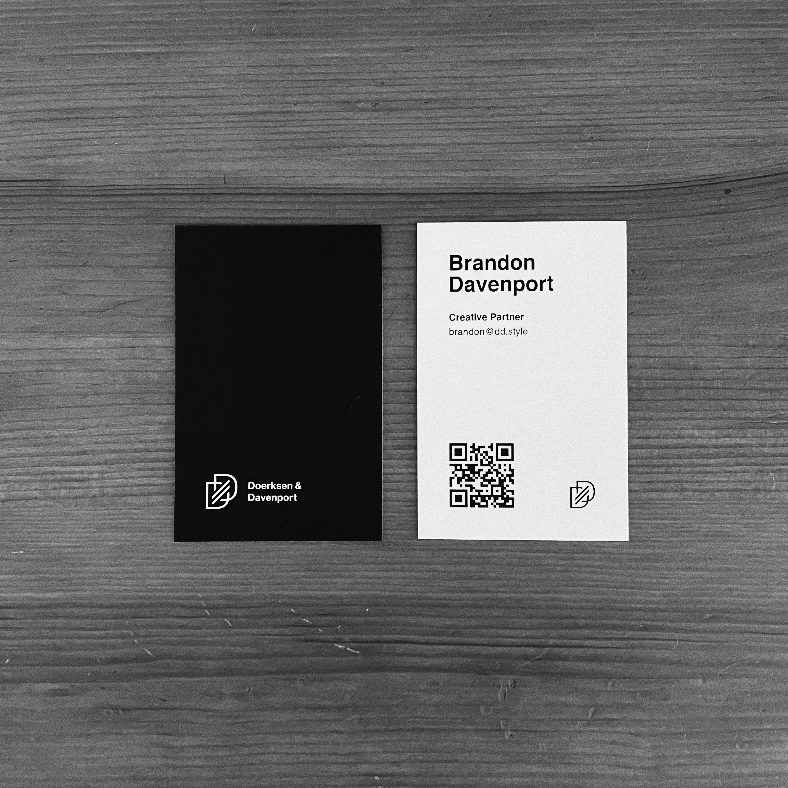 Example of Doerksen & Davenport / Business Cards