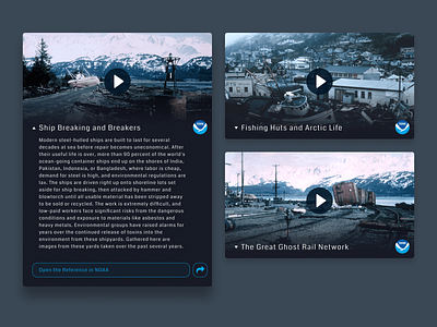Cold Cards arctic card ice video