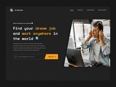 Landing page design branding graphic design ui ux webdesign