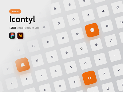 Icontyl - Freebie Icon ✨ clean darkmode explore icon freebie freebie icon freebie icons grafik icon home icon icon icon freebie icon illustration icon set icons icons freebie icons set illustration odama profile icon ui whitemode