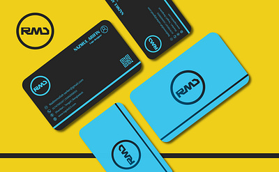 RMD arifin branding businesscard design graphic design minimalist rmd stationary tanvir