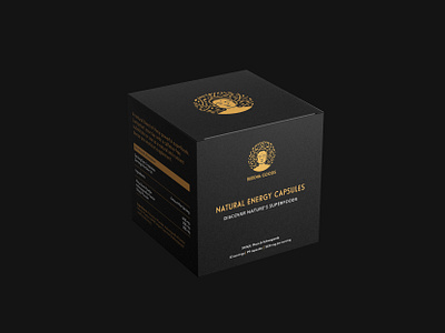Buddha Goods box design brand design brand identity branding buddha design illustration logo logo inspiration mark natural natural blend nature organic package package design packaging design vector