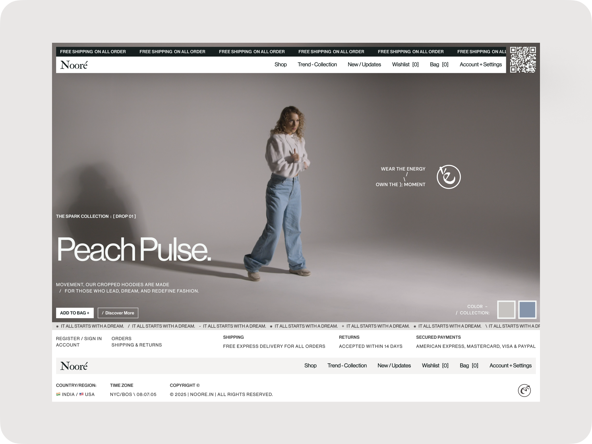 Fashion E-Commerce Website Page Design branding ecommerce fashion fashionui graphic design inspiration shopify shopping tranding ui uiux website design woocommerce