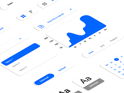 Design System Components calendar design system graph system web