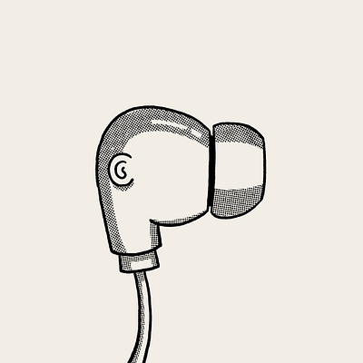 Hear: Quarantine drawings series art covid 19 drawing illustration inspiration mentalhealth minimal technology wellness