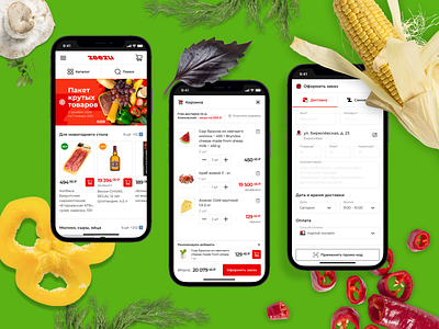 Zeezu - Website/UI/UX design project business celerart delivery design ecommerce graphic design grocery illustration online ui ux vector web design