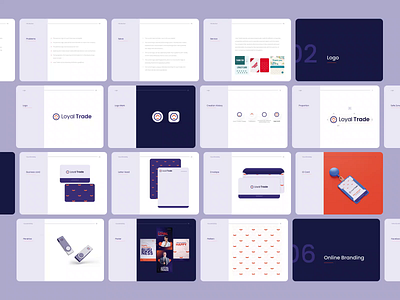 Loyal Trade Brand Guidelines abedin joy brand book brand guide brand guide identity brand guidelines brand guidelines manual brand identity brand manual brand style guide branding color palette design guidelines identity layout design logo logo design style guide typography visual identity design