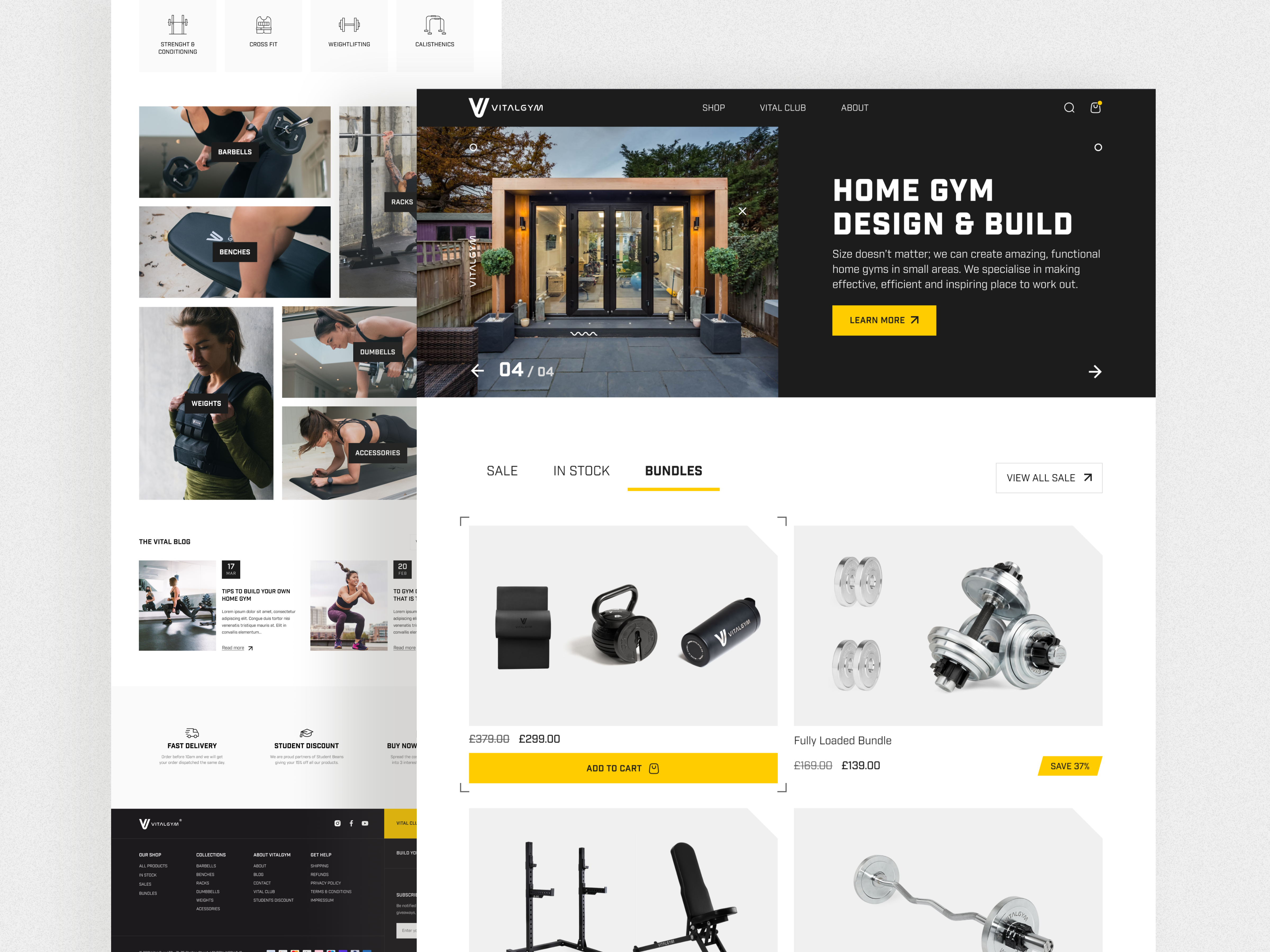 Example of Website Design & UI System