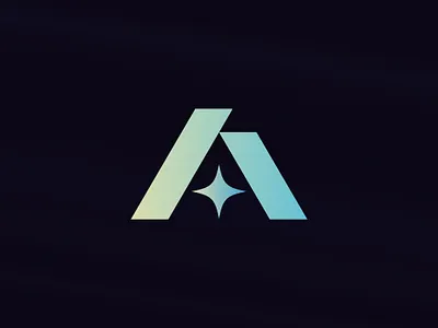 A + Star | Logomark for a Sports Company a icon a iconography a logo a monogram a symbol branding competion dark iconography identity design illustration letter a logo logodesign logomark monogram] sports star symbol symbol icon