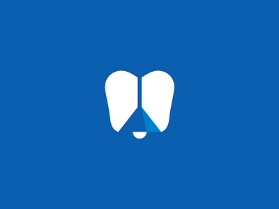 Tooth light brand branding creative dentist design elegant lamp logo logotype mark minimalism modern sale sign simple stomatology tooth unused