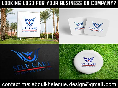 Logo design for Self care swimming pool medical hospital clinic logo graphic design hospital logo logo logo creator logo designer logo maker looking for logo designer looking for logo maker medical logo swimming pool logo