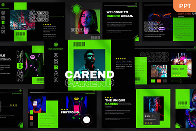 Carend Multipurpose Templates clean colorful company corporate google slides keynote modern multipurpose multipurpose template photography pitch deck portfolio powerpoint presentation studio template unique web design web development website