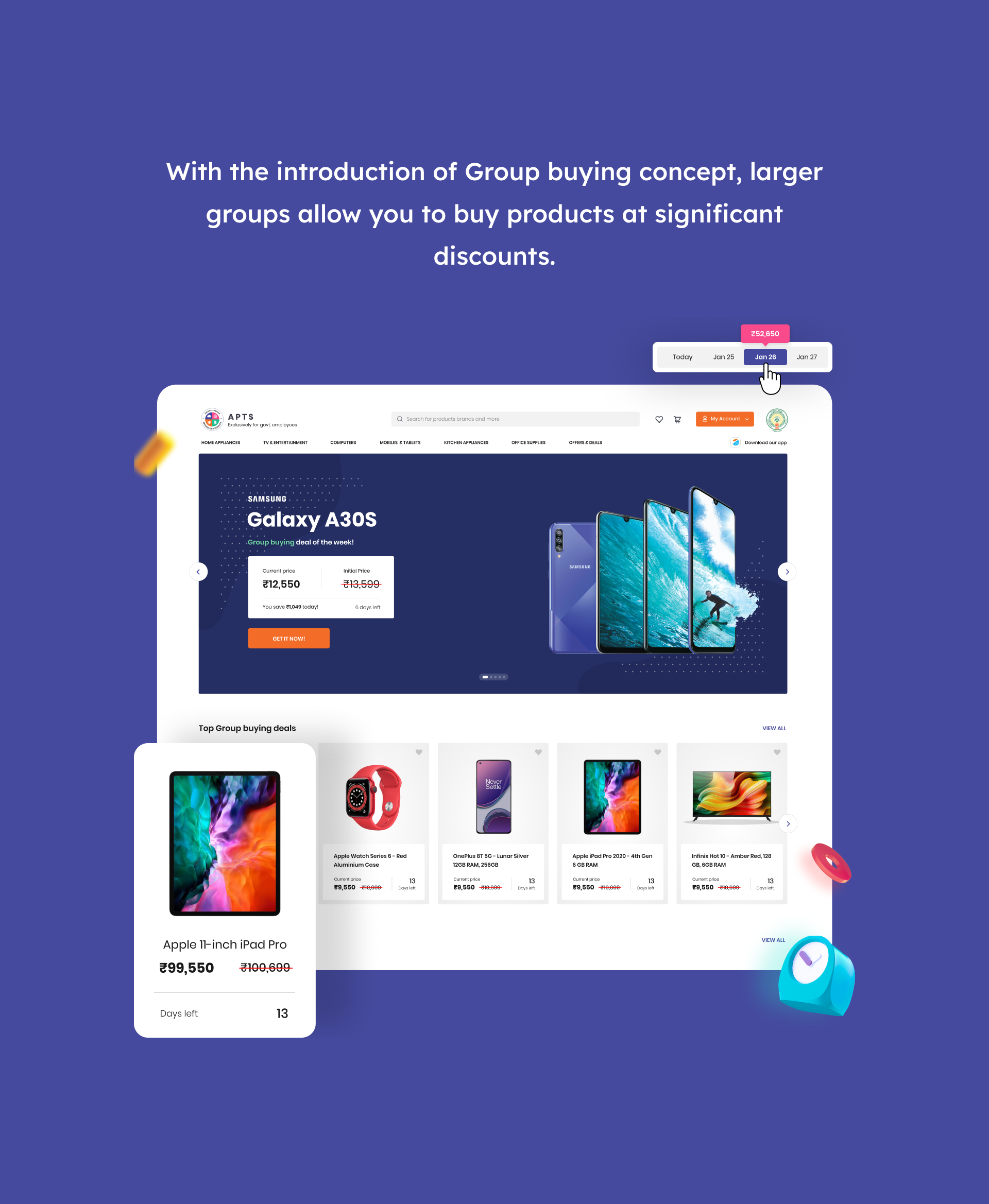 APTS platform by Ravijune on Dribbble