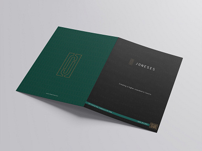 Joneses - Brochure Design a4 brochure branding branding identity brochure brochure design design graphic design illustration label design logo package design product design