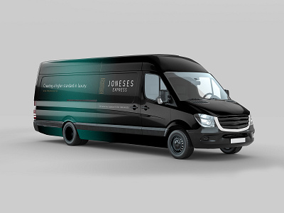 Joneses Express - Van Design branding branding identity design graphic design illustration label design logo package design product design van van design