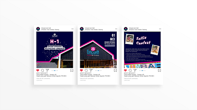 Instagram Content Design event grandopening