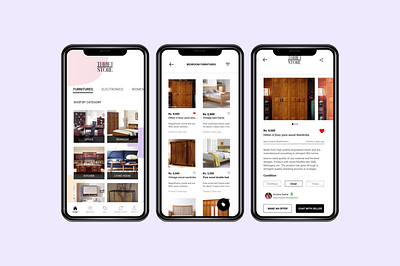 Thrift Store App thrift store ui ux