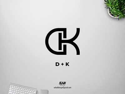 DK minimalist logo branding design dk logo logo design logo design branding logo monogram logotype minimalist logo monogram