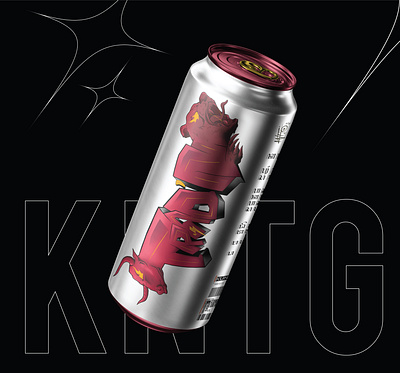 Eksplore Tin Can Mockup art beverage branding coke design digital draw drawing drink graffiti illustration illustrator modern soda tin can