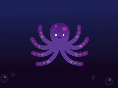 Octopus fun! animation motion graphics