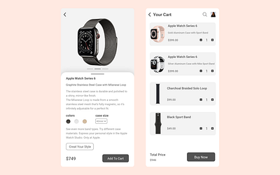apple watch store concept branding design graphic design illustration landing page logo mobile app design mobile design mobile ui ui web design