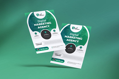 Flyer Design for Let's Nurture Digital Marketing Agency