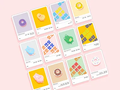 NFT project works card character design illustration nft