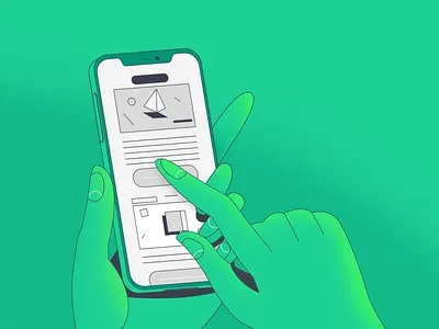 OneFood - Convenience of online shopping 🍟🍭🍾 after effects aftereffects animation animation 2d app finger flat food green hand home illustration italy local shop morph motion online shop phone shopping smooth